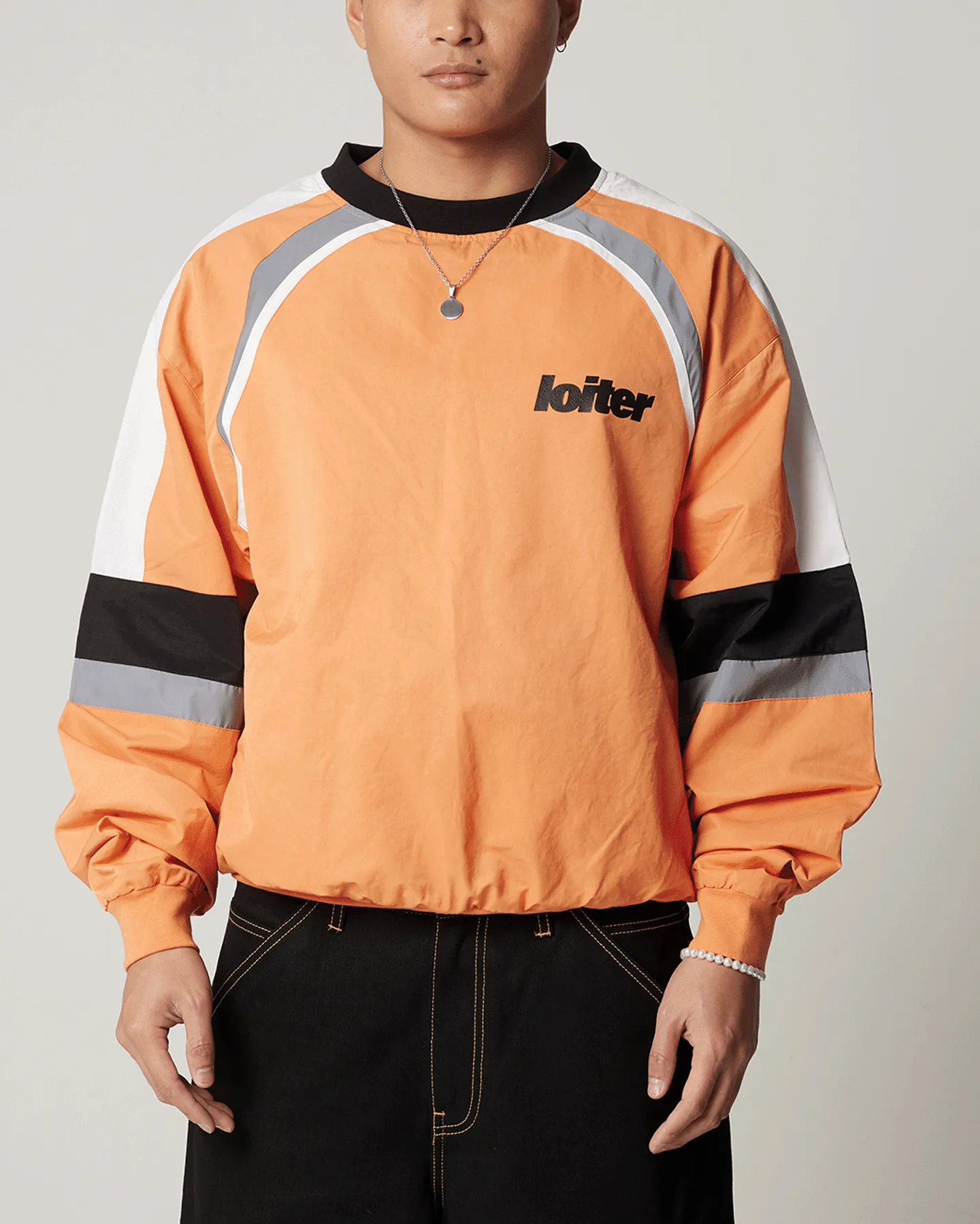 Loiter Studio Athletic Crewneck Orange