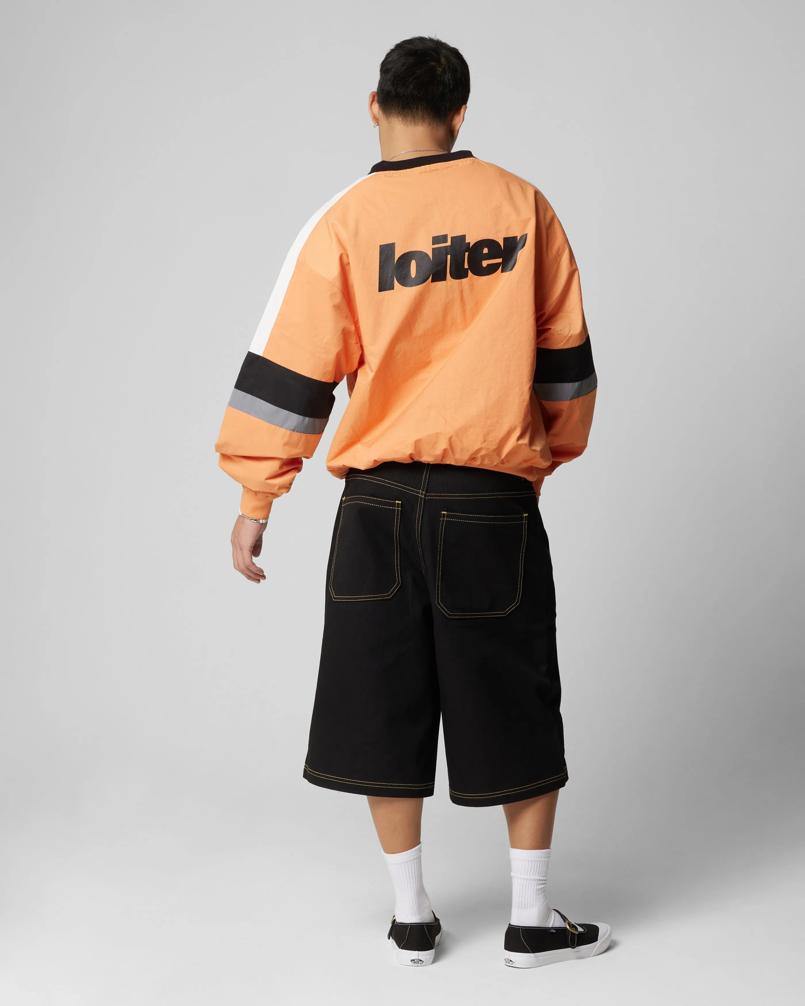 Loiter Studio Athletic Crewneck Orange