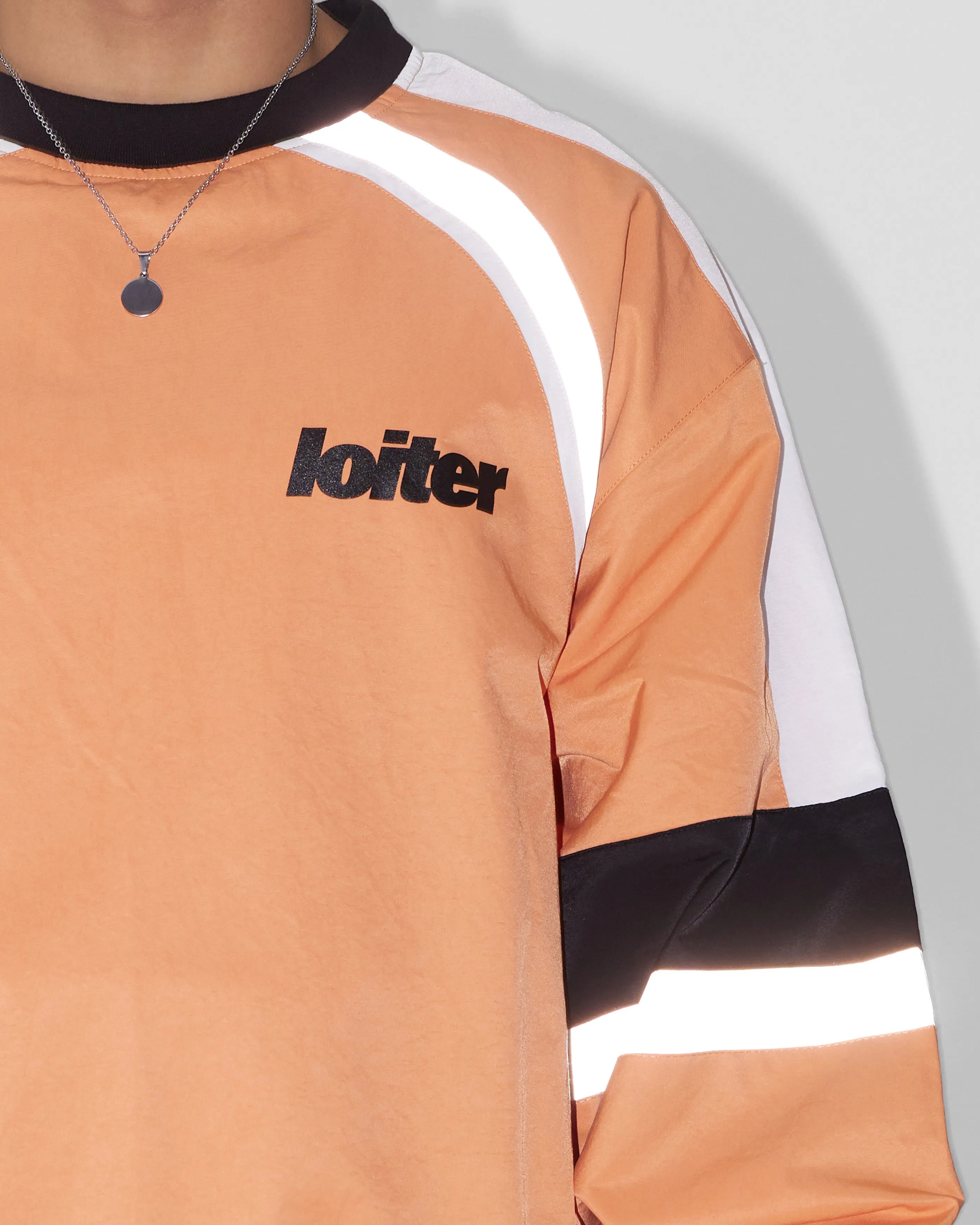 Loiter Studio Athletic Crewneck Orange