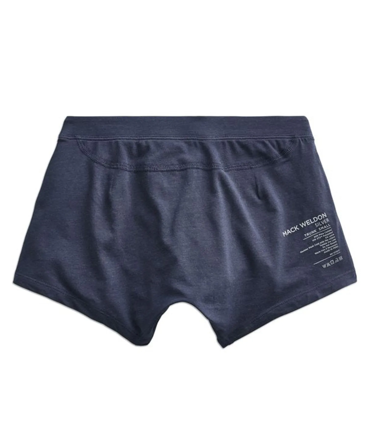 Mack Weldon Silver Trunk in Navy