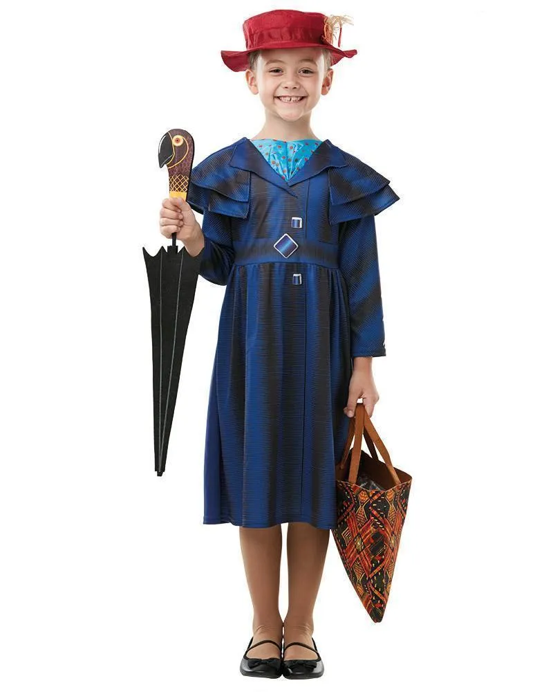 Mary Poppins Deluxe Costume for Kids - Disney Mary Poppins Returns