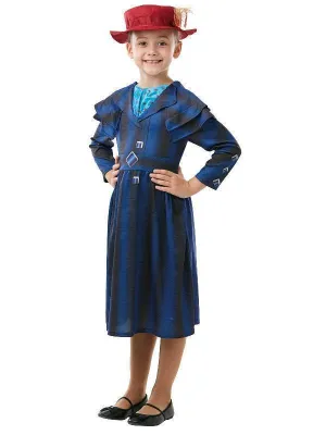 Mary Poppins Deluxe Costume for Kids - Disney Mary Poppins Returns