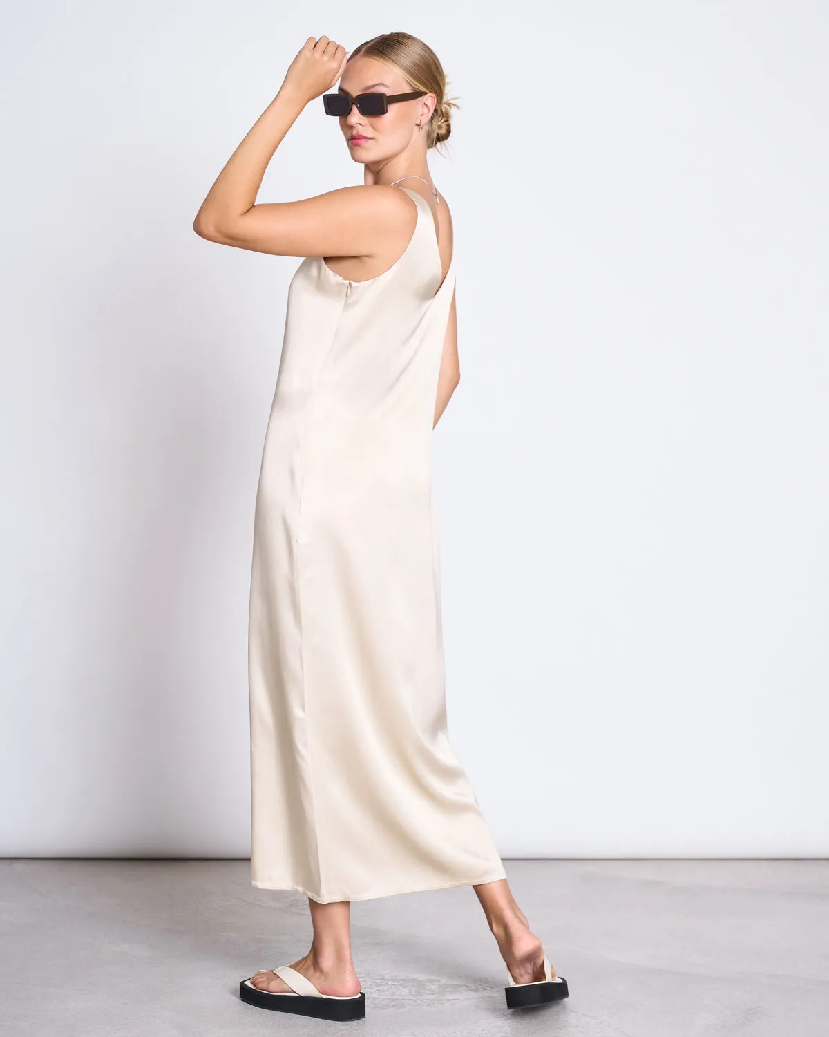 MAXI DRESS BENVIE IVORY