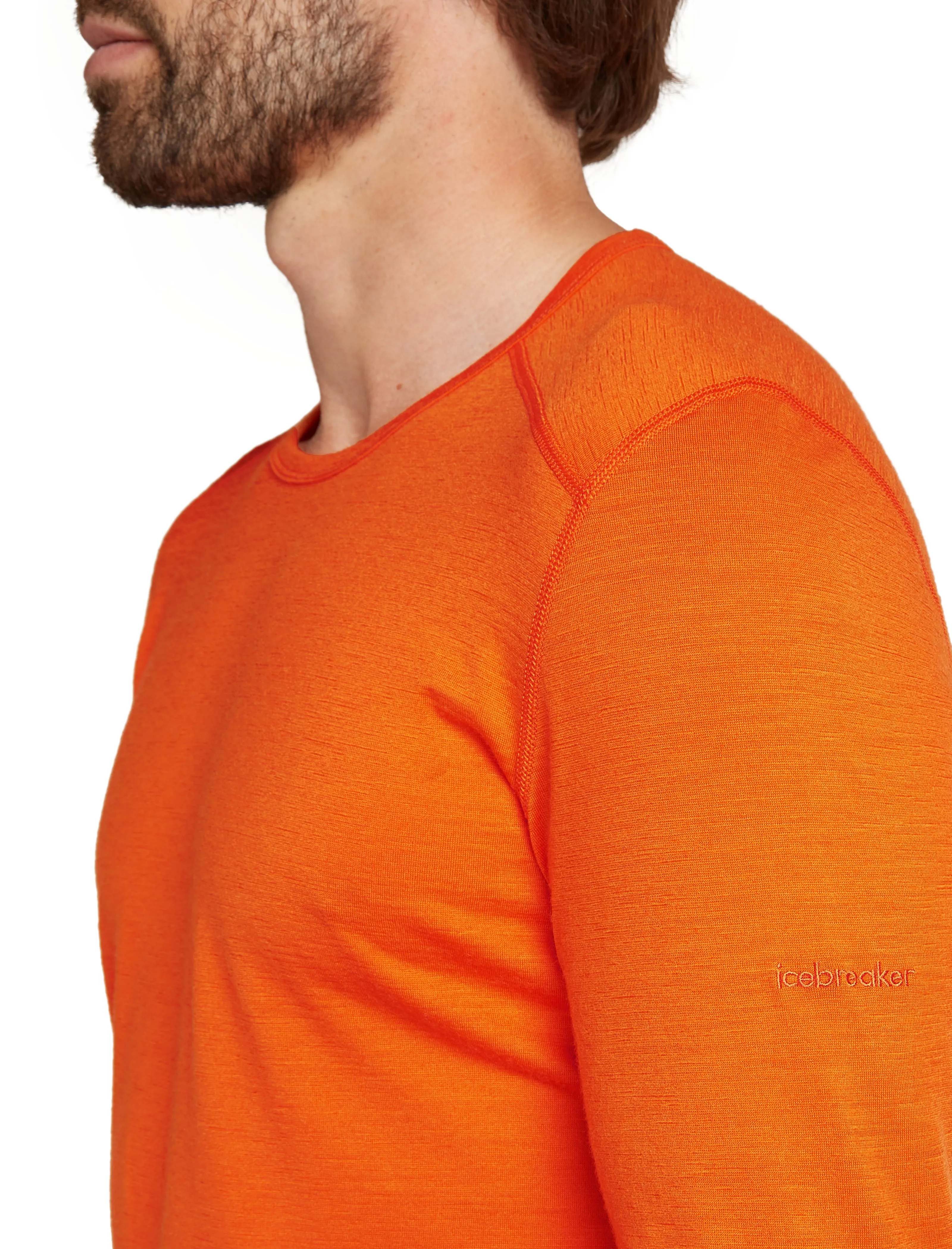 Merino 200 Oasis Long Sleeve Crew - Blaze