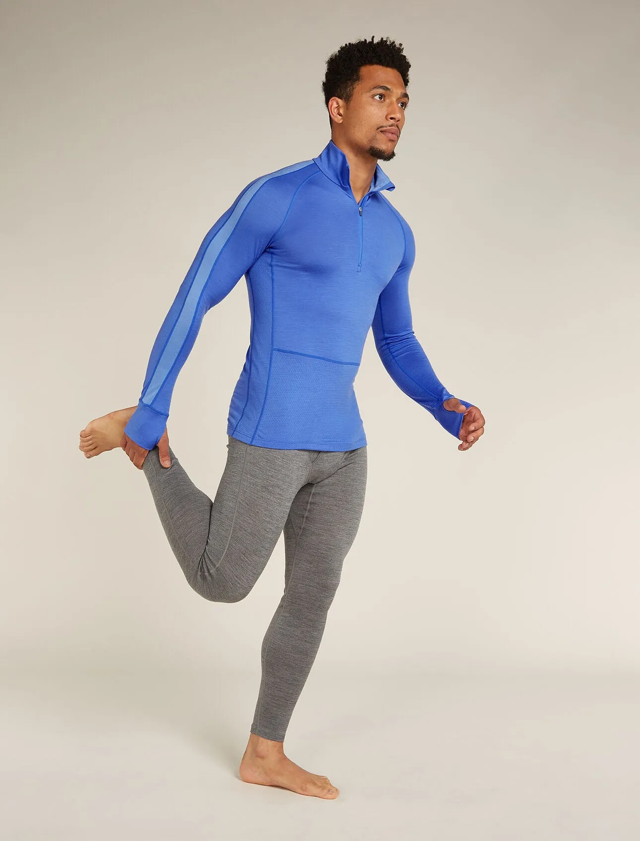 Merino 200 ZoneKnit™ Long Sleeve Half Zip Thermal Top (Men's)