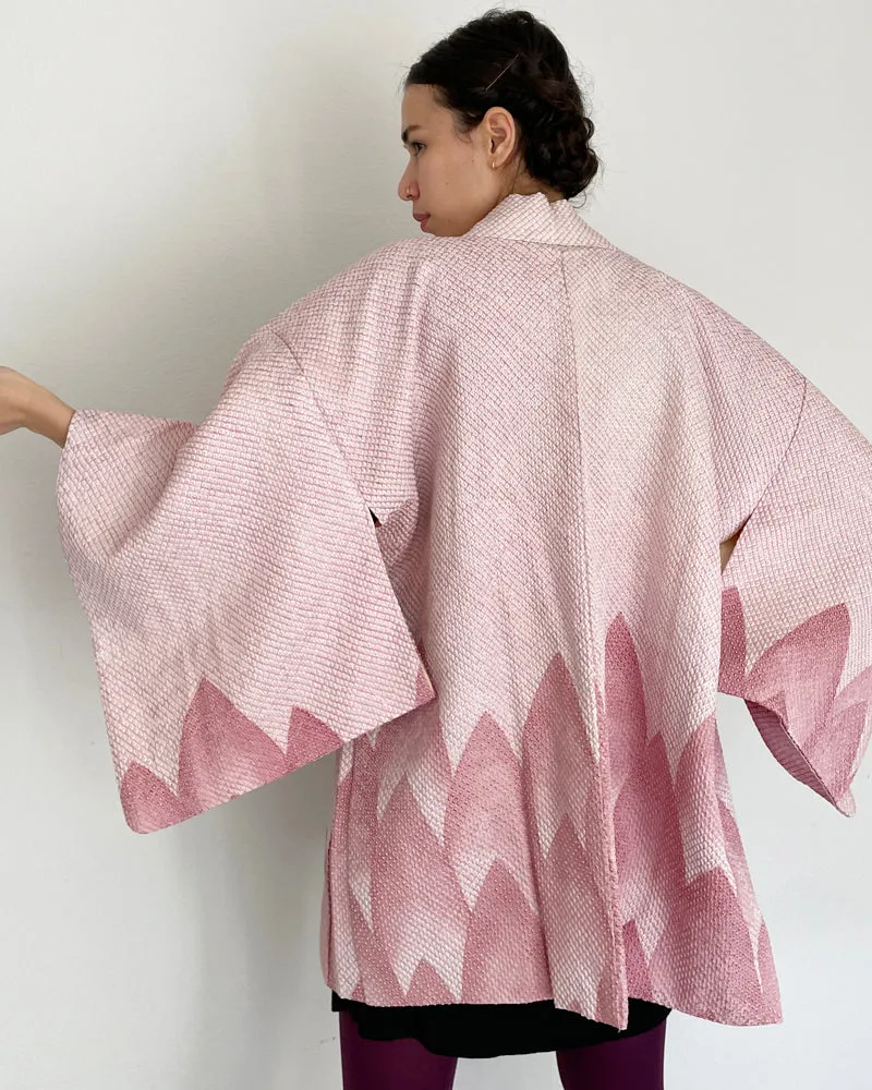 Mountain Shibori Haori Kimono Jacket