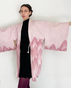 Mountain Shibori Haori Kimono Jacket