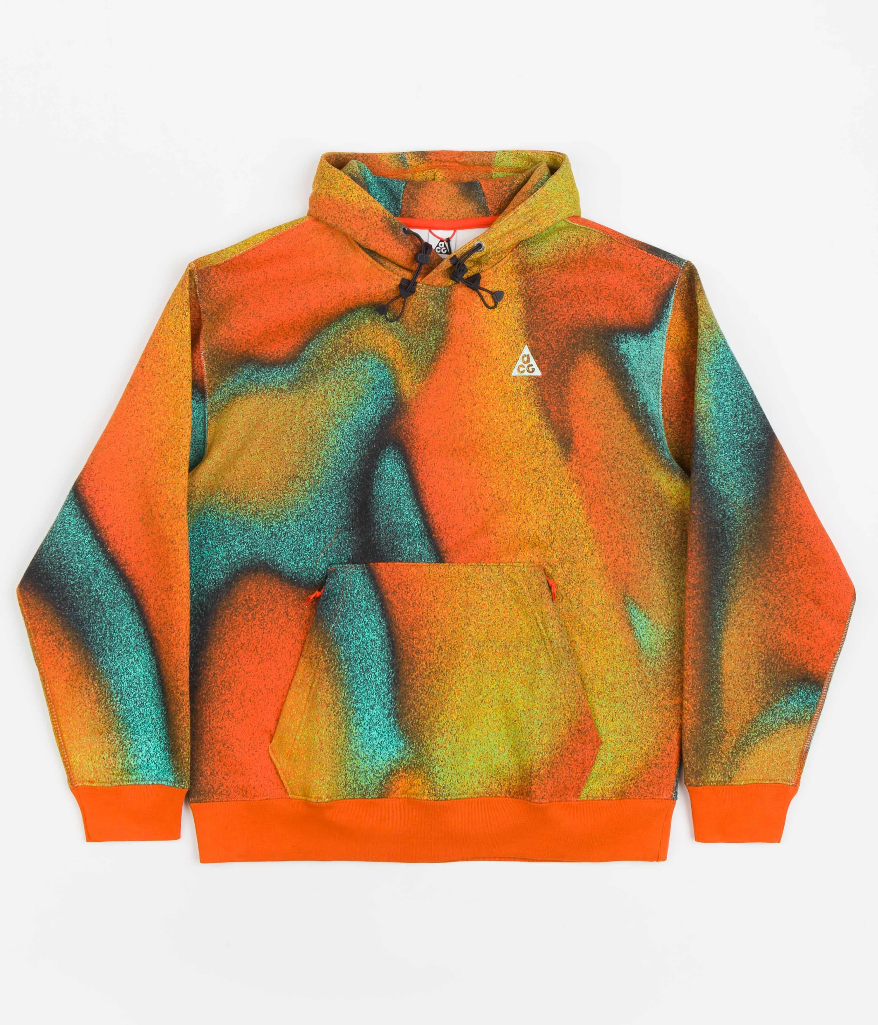 Nike ACG Tuff Fleece Hoodie - Team Orange / Off Noir / Mint Foam