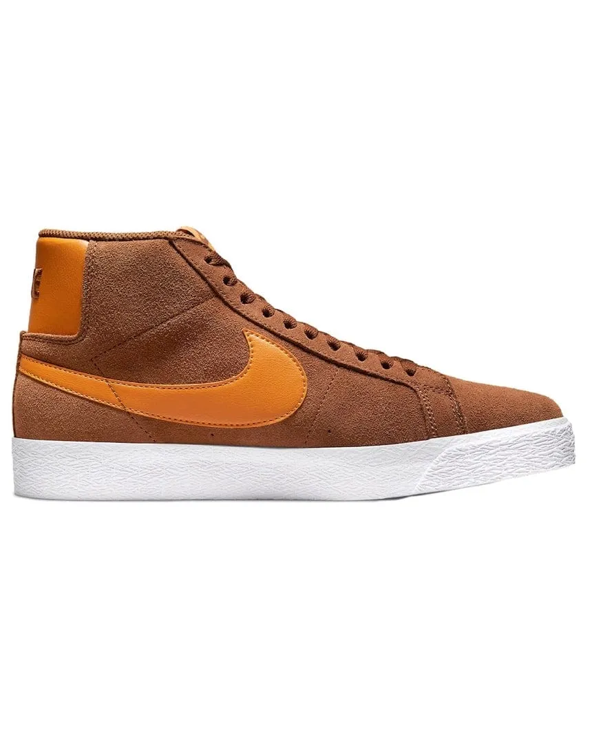 Nike SB Zoom Blazer Mid - Pecan / Light Curry