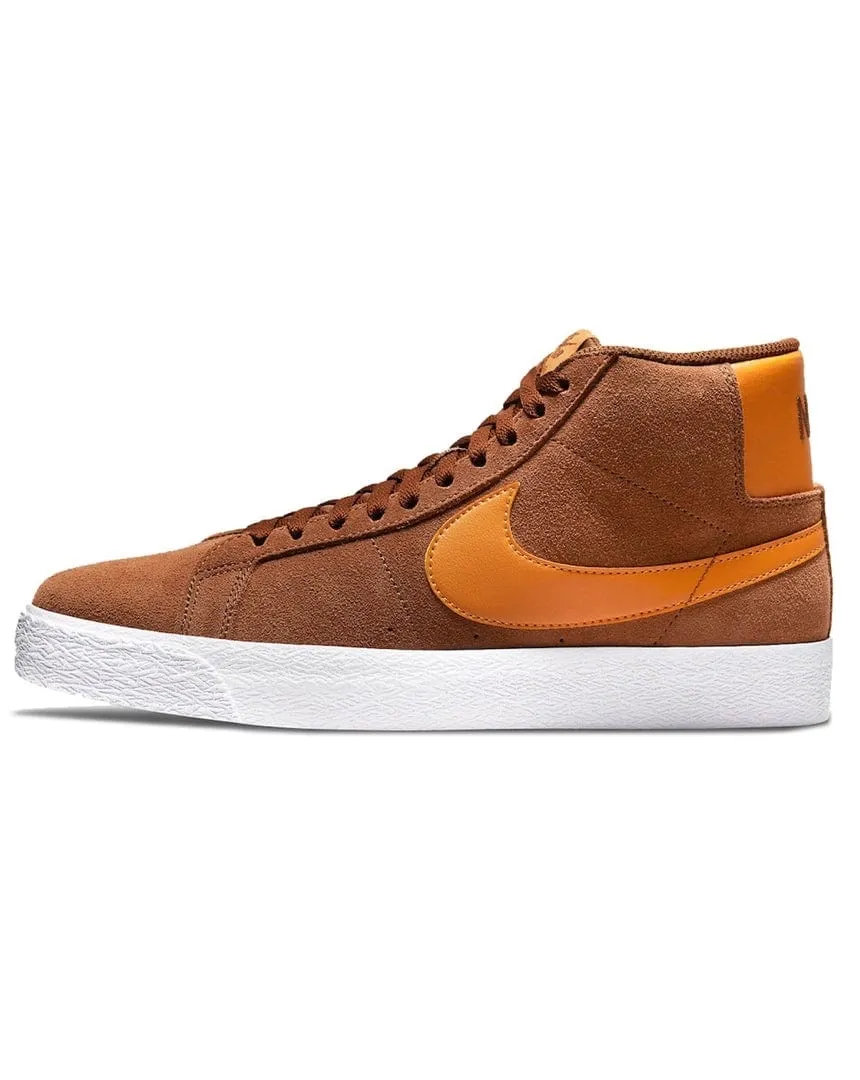 Nike SB Zoom Blazer Mid - Pecan / Light Curry