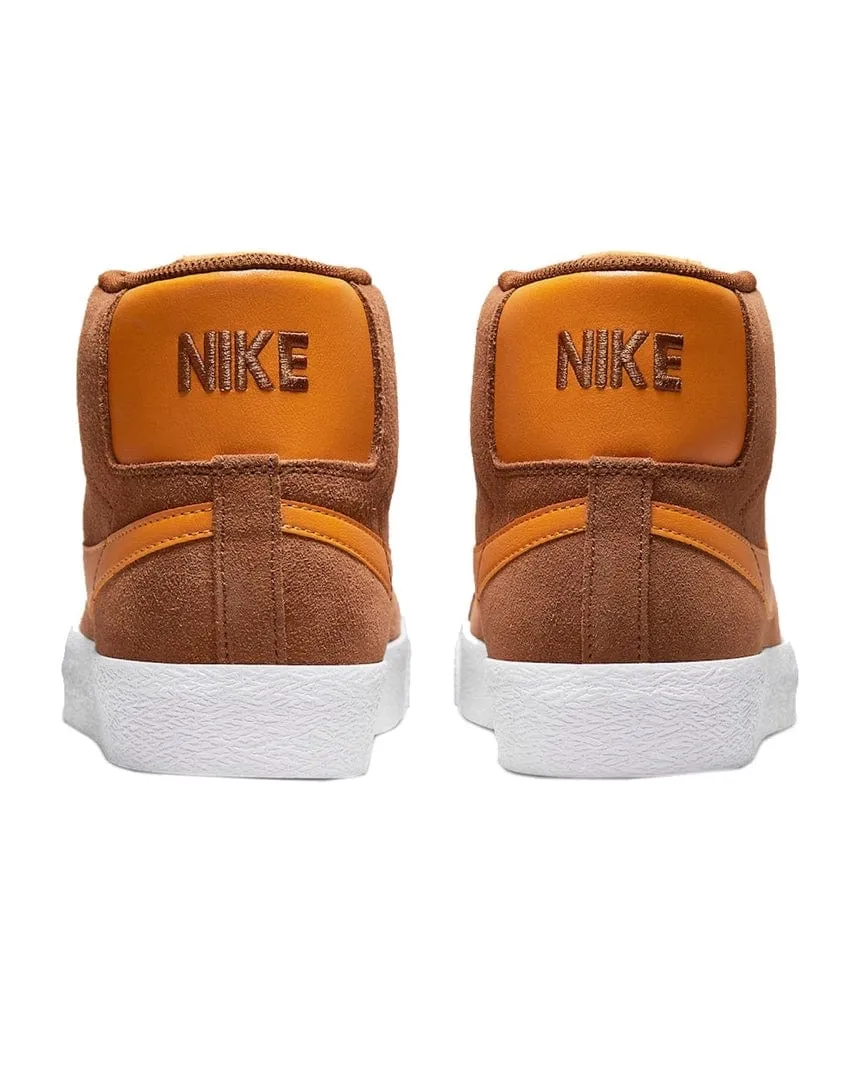 Nike SB Zoom Blazer Mid - Pecan / Light Curry