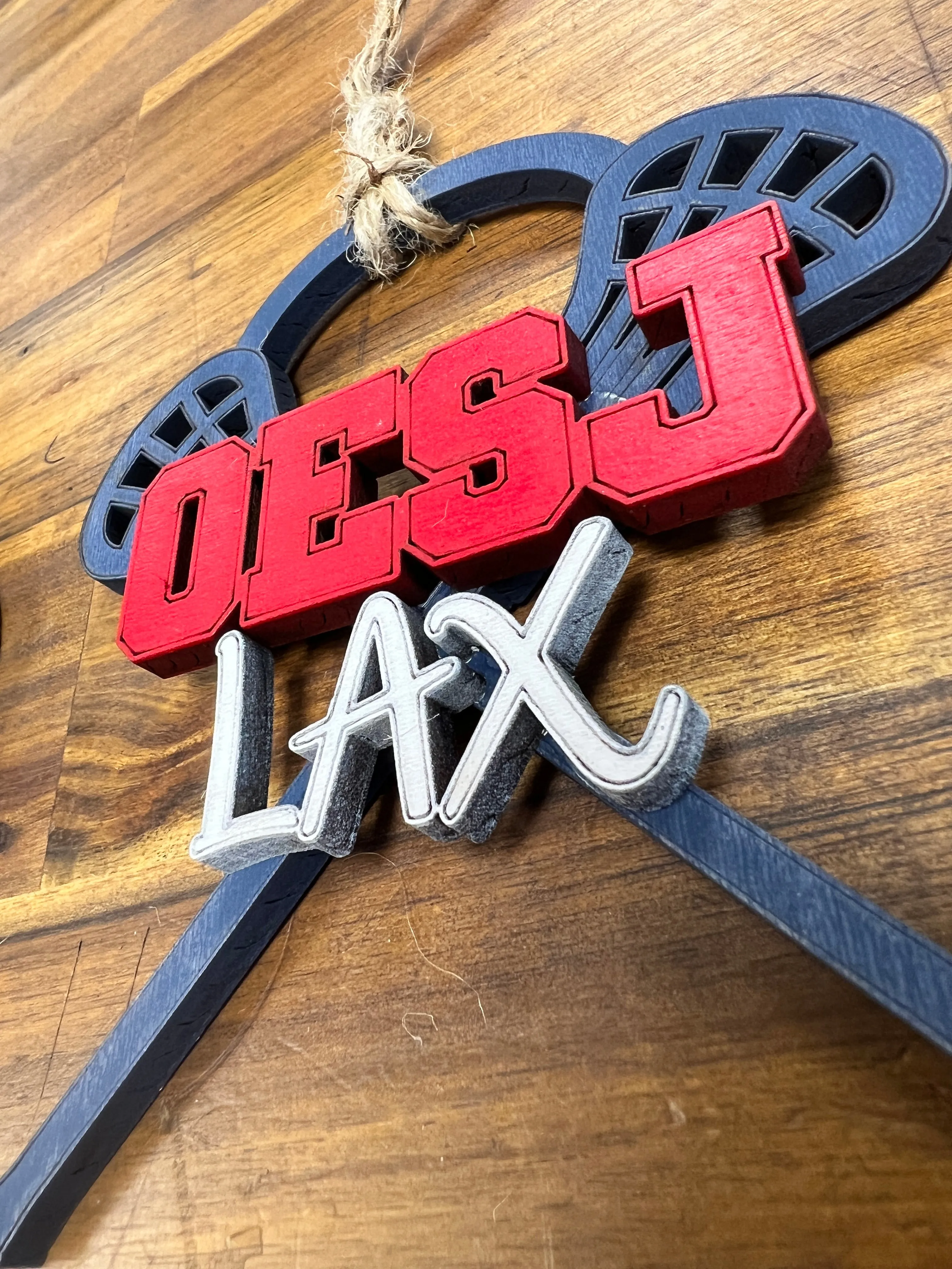 OESJ Lacrosse Ornament