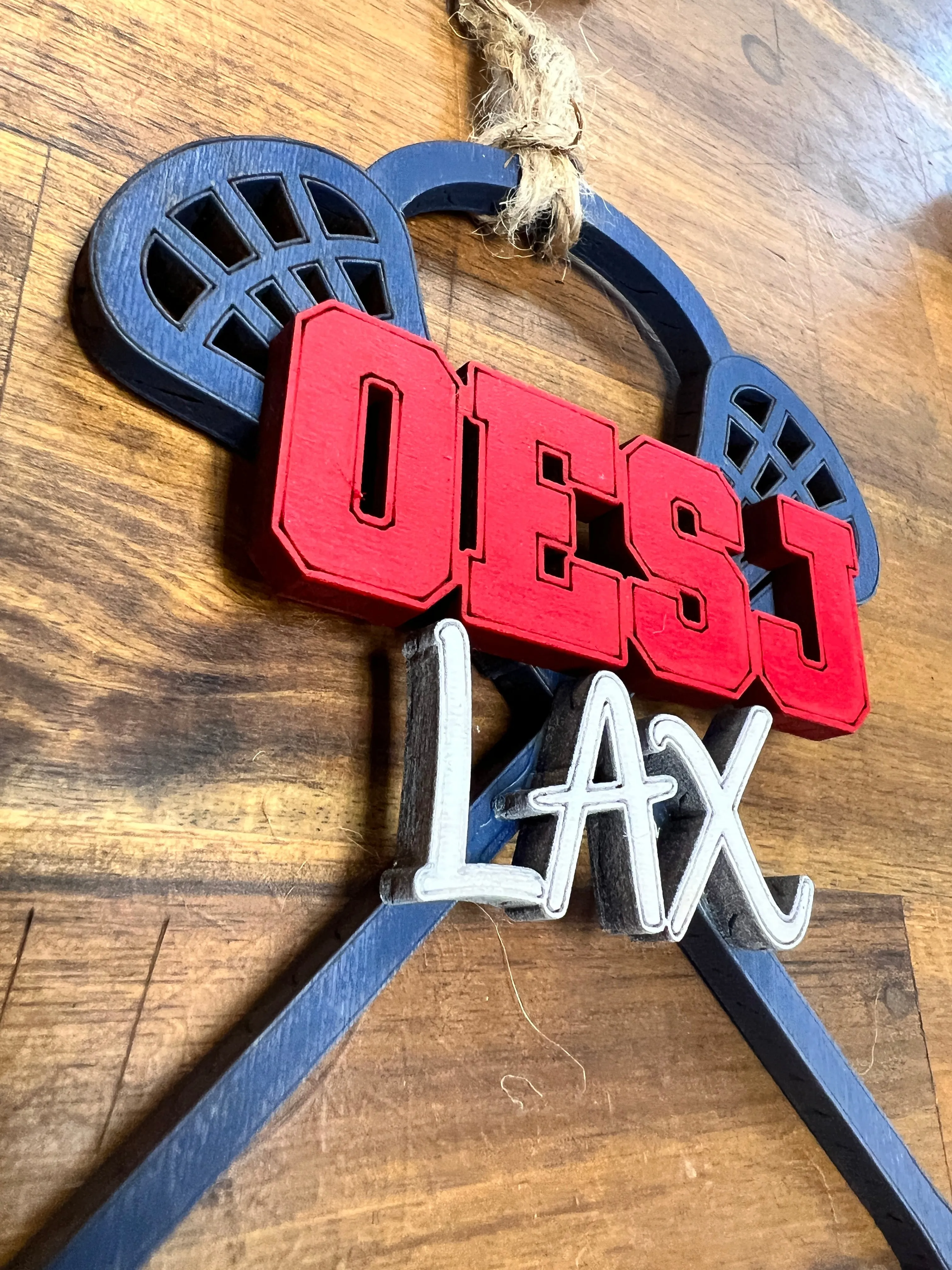 OESJ Lacrosse Ornament