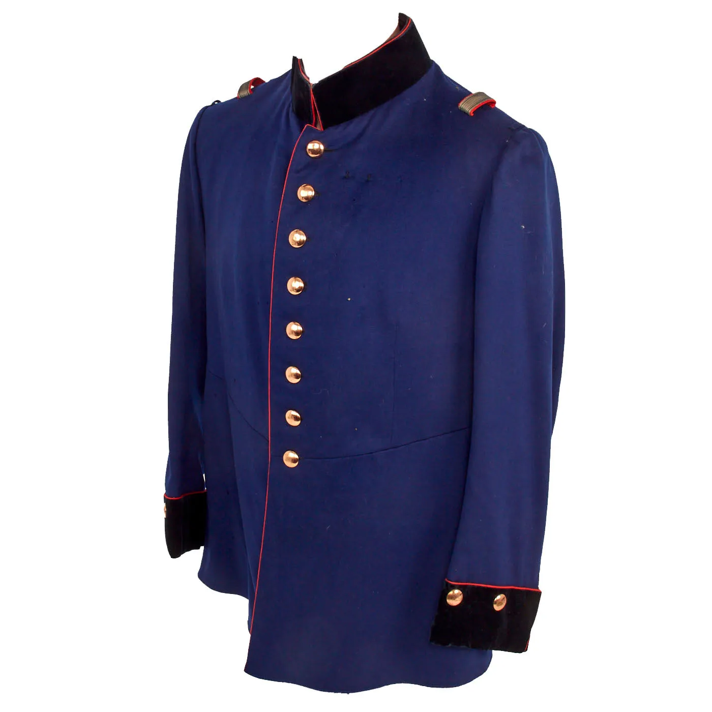 Original German WWI Imperial German Prussian Artillery Officer Waffenrock Tunic with Trousers - V., VI., XVI., XVII. Armee-Korps