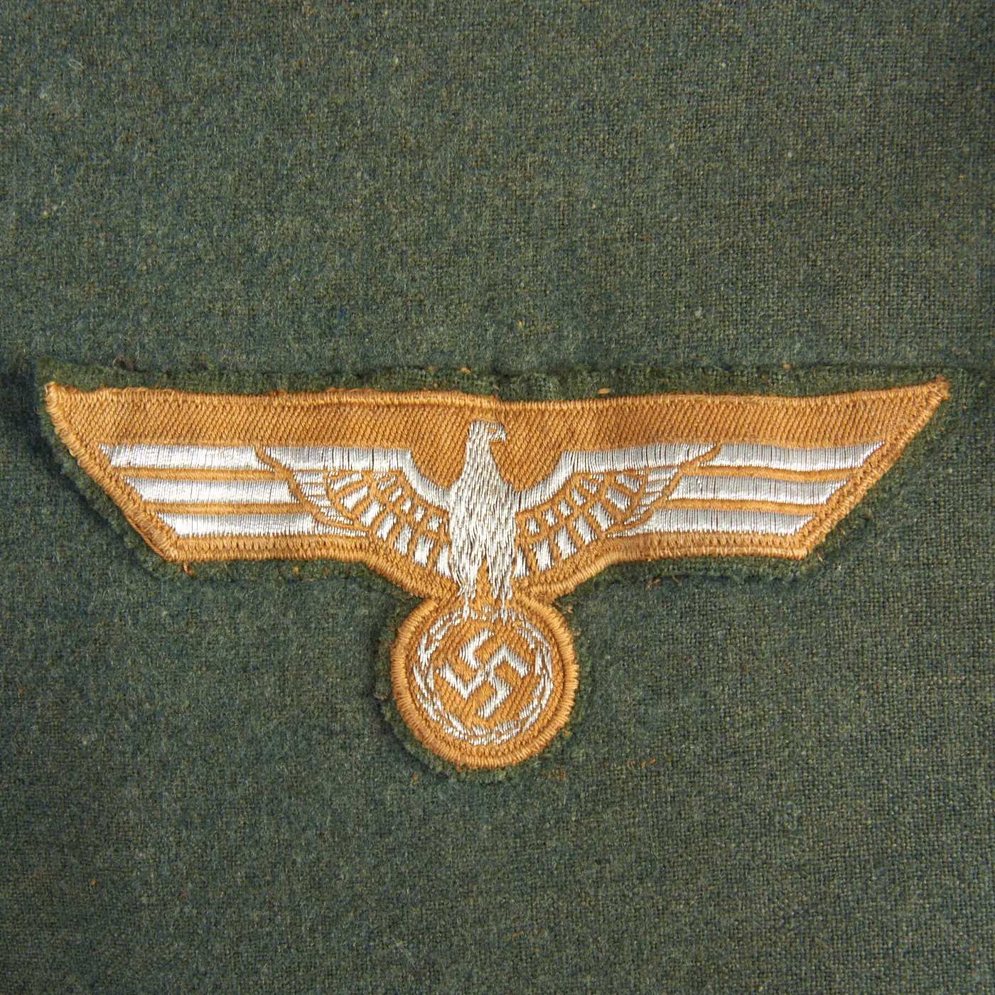 Original German WWII HEER Army Infantry Enlisted Mans Waffenrock With Black Wound Badge - Dated 1943