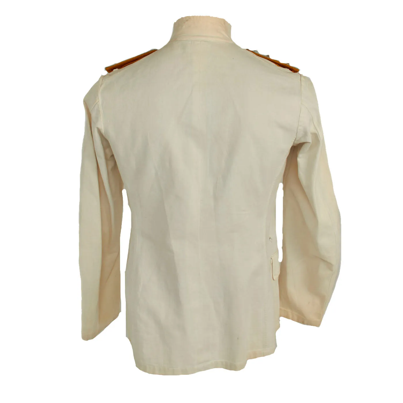 Original German WWII Heer Cavalry Officer Rittmeister Summer White Uniform with Breeches