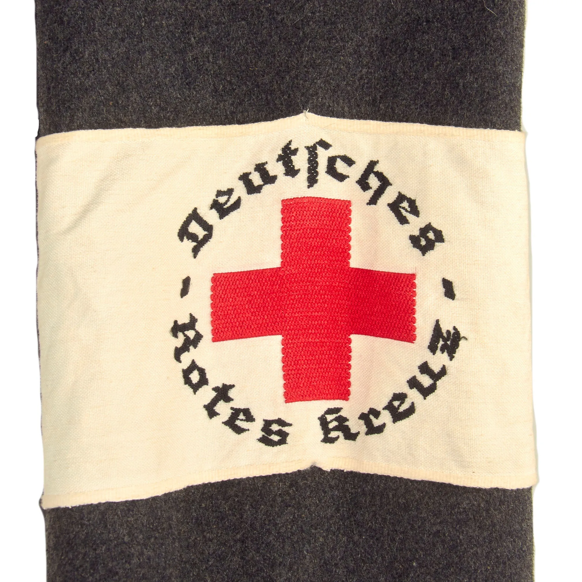 Original German WWII Red Cross Deutsches Rotes Kreuz Anwärter / Helfer Tunic From Sangerhausen 2 with Armband