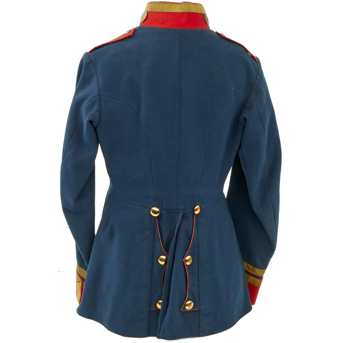 Original Imperial German Bavarian Cavalry NCO Regimentally Marked Dunkelblau Service Tunic