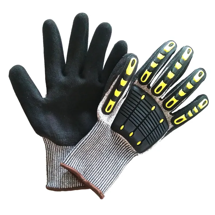 Outdoor Cycling TPR Cut-proof Wear-Resistant Gloves, Size: S(1008)