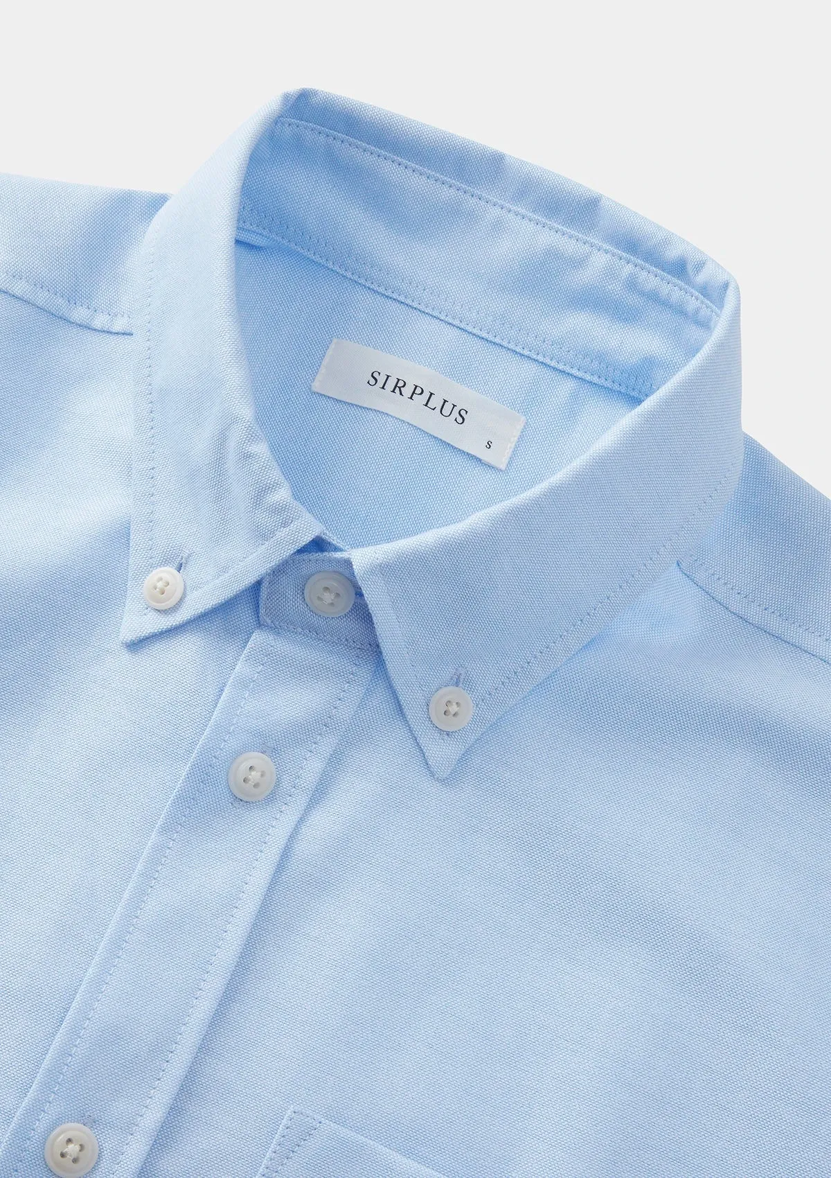 Pale Blue Oxford Button-Down Shirt