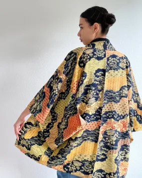 Pine, Bamboo, and Plum Haori Kimono Jacket