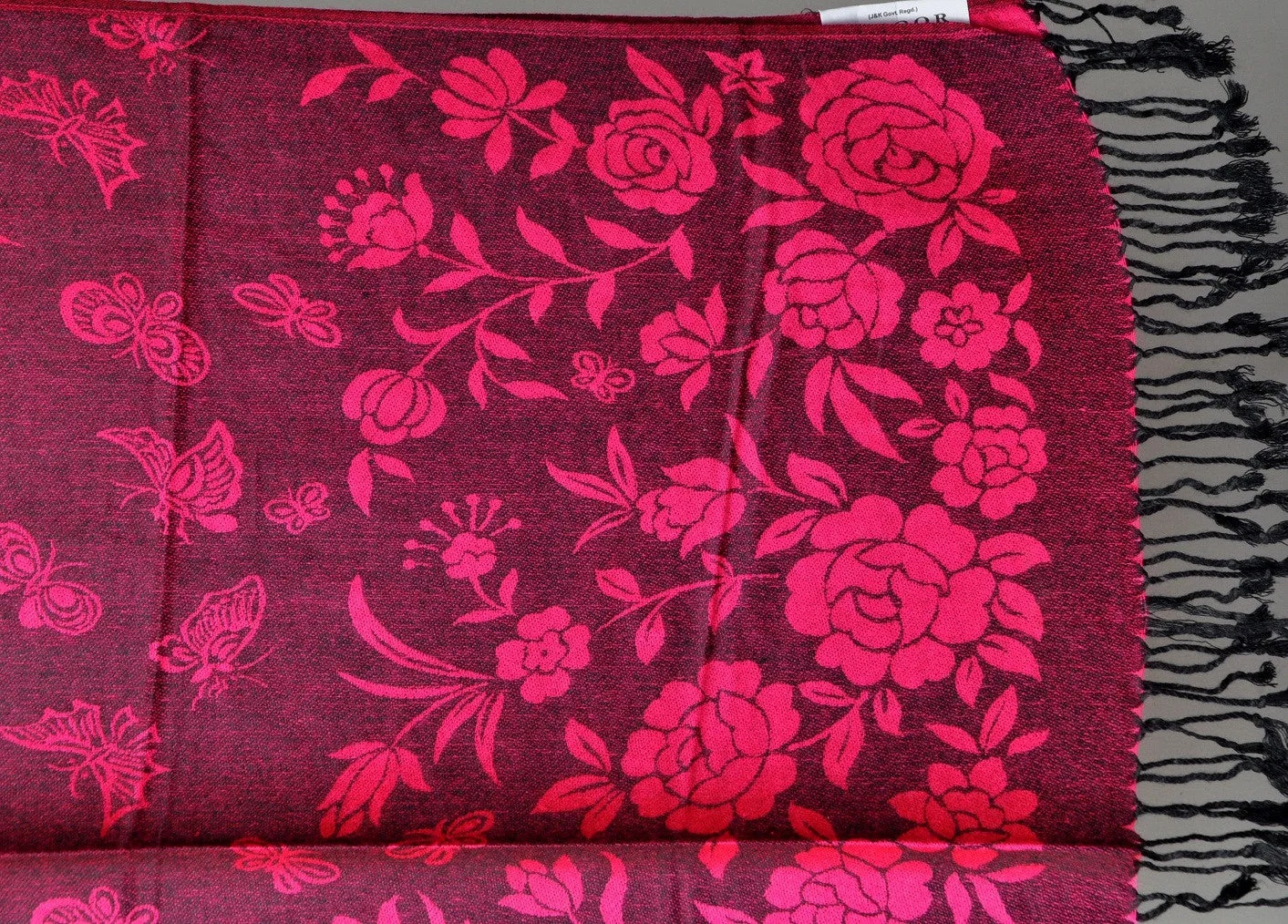 Pink dual side Stole