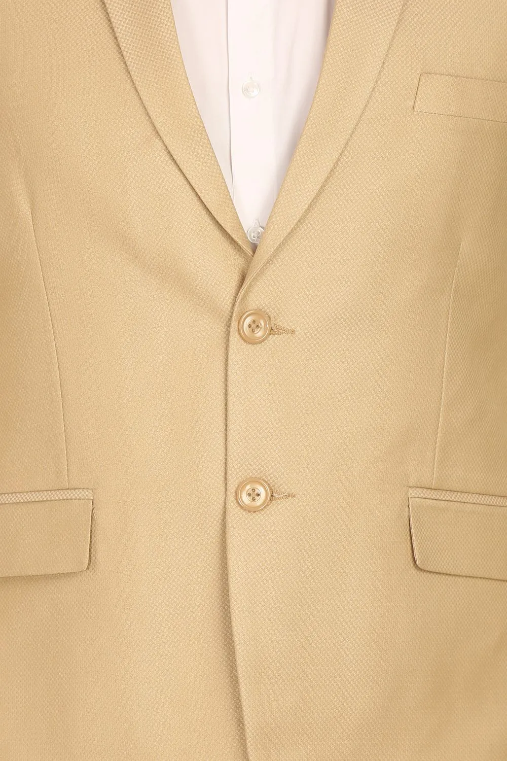 Poly Viscose Beige Blazer