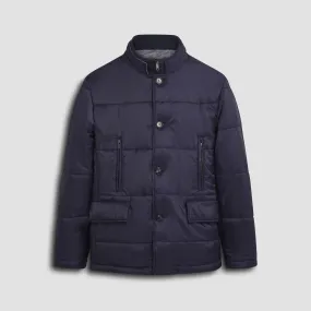 Quilted Three Quarter Jacket