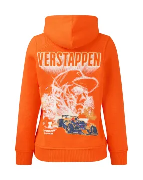 Red Bull Racing F1 Kids Max Verstappen Special Edition Zandvoort Netherlands Hoodie - Youth Orange