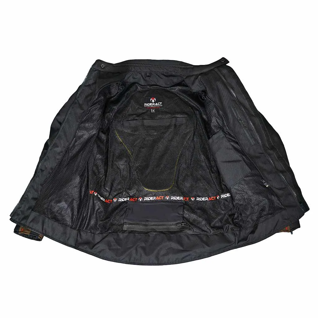 RIDERACT® Touring Waterproof Motorcycle Jacket Textile Expeditor