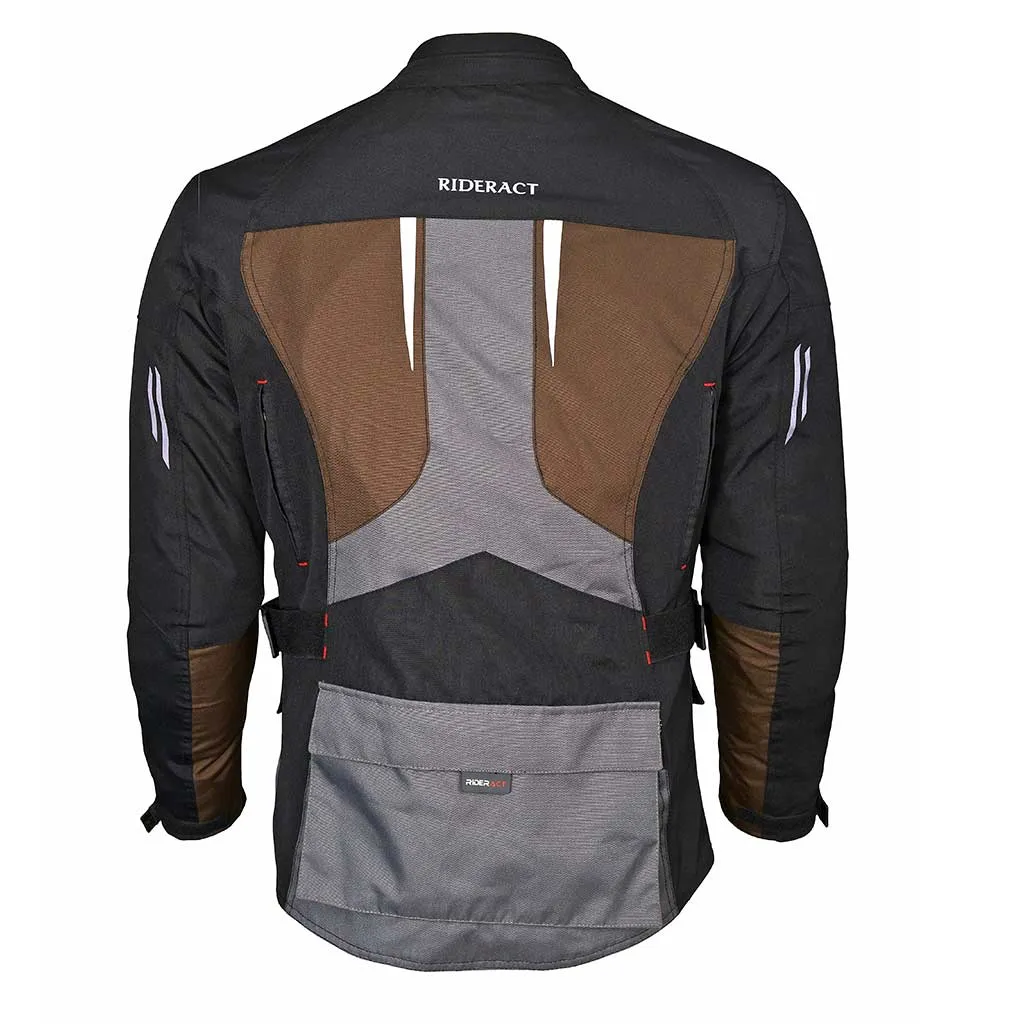 RIDERACT® Touring Waterproof Motorcycle Jacket Textile Expeditor