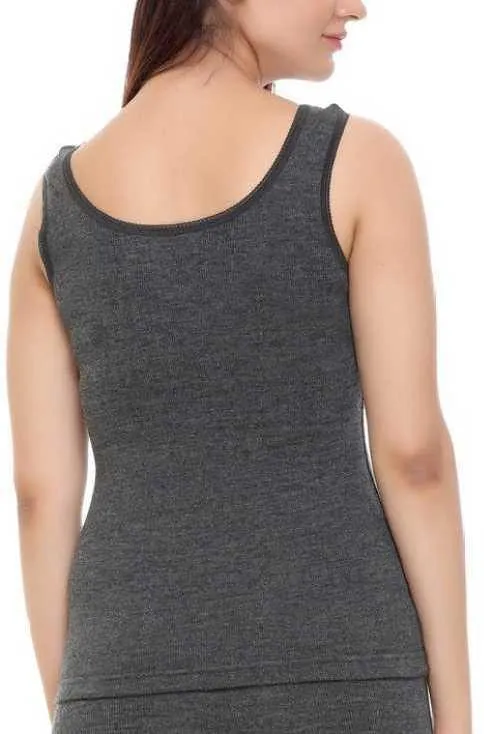 Romano nx Merino Wool Bamboo Thermal Sleeveless Round Neck for Women