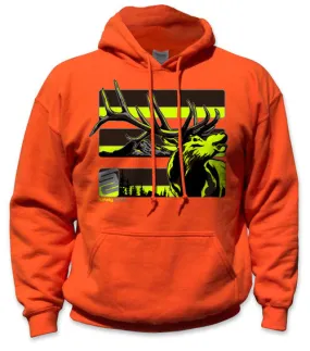 SafetyShirtz Men's Elk Graphic Hoodie