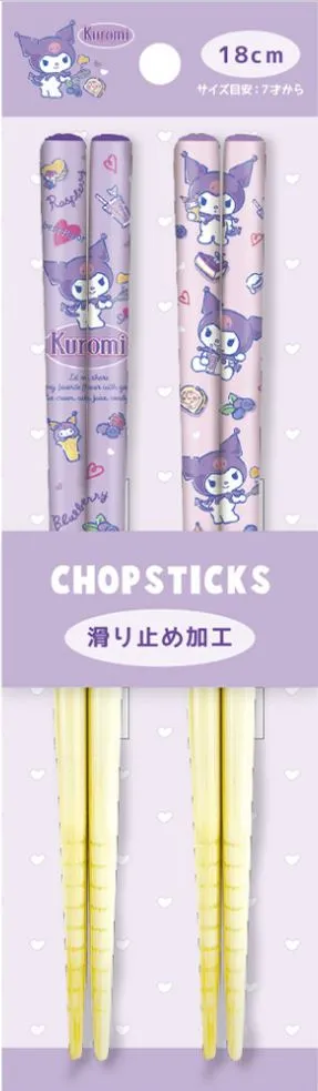 Sanrio Bamboo Chopsticks (Set of 2 Pairs)