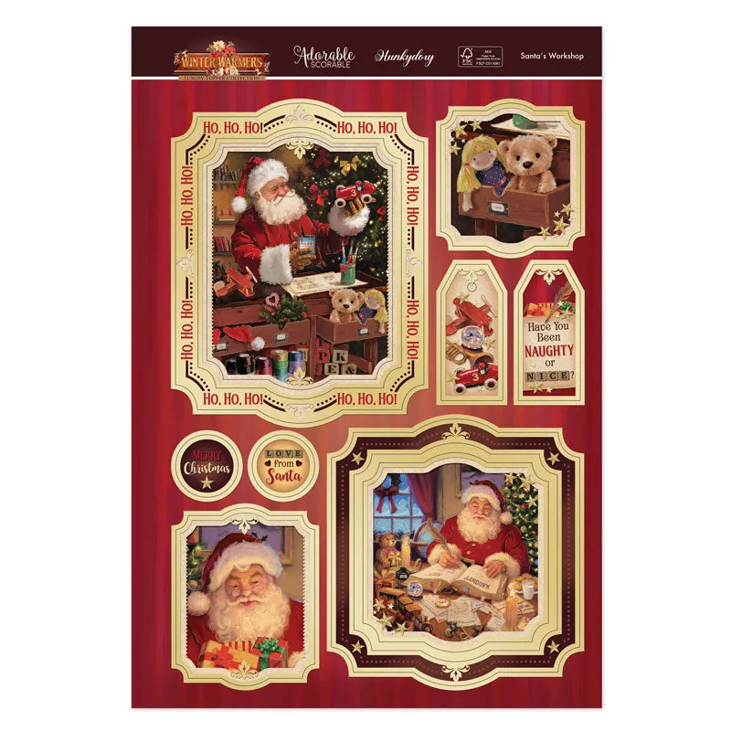 Santa's Workshop Luxury Topper Set