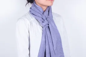 Scarf: Purple Links (last piece)