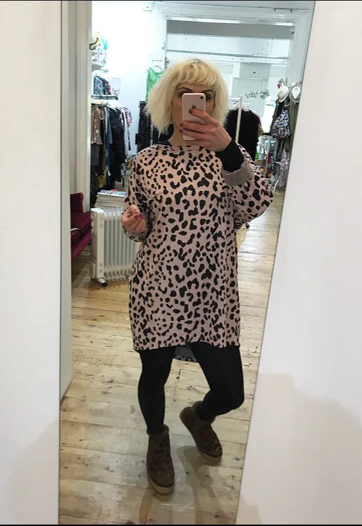 Sonya Leopard Print Dress