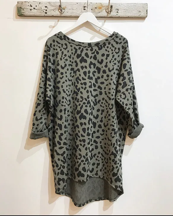 Sonya Leopard Print Dress