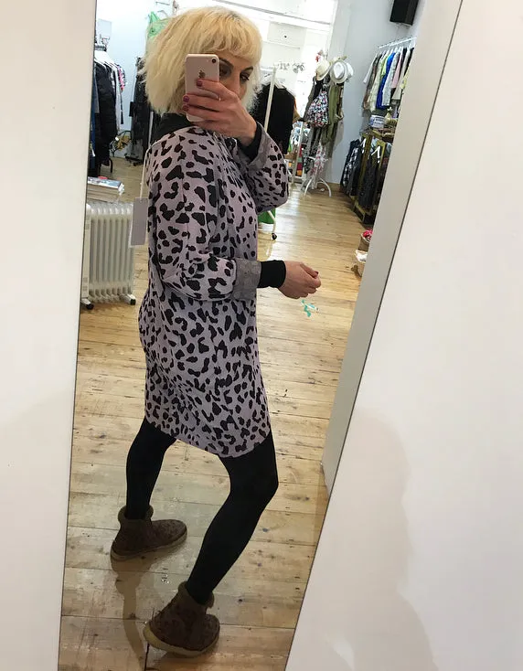 Sonya Leopard Print Dress