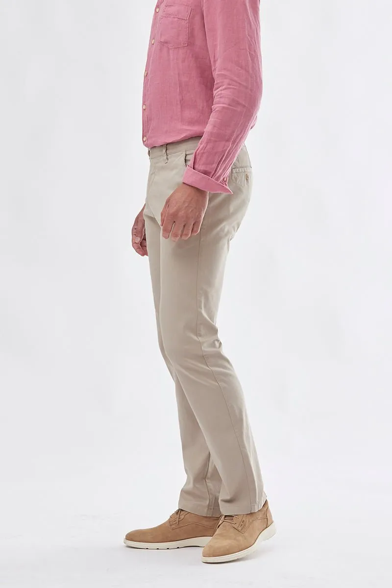 Sport Chino Trouser with Textured Weave