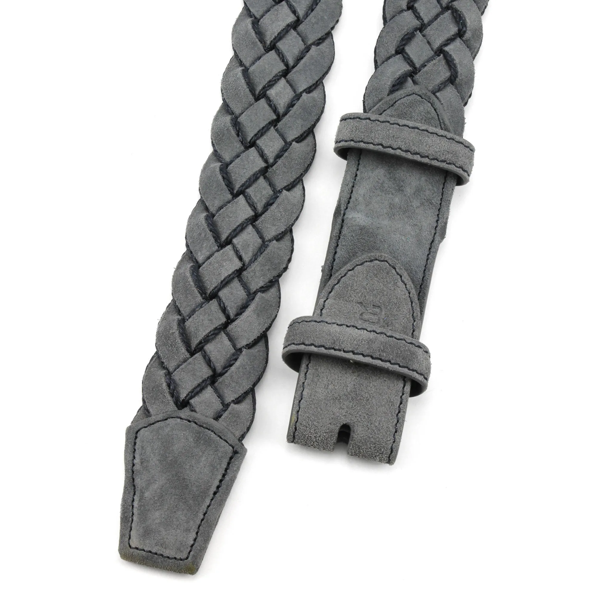 Suede Connery Handweave Belt Strap