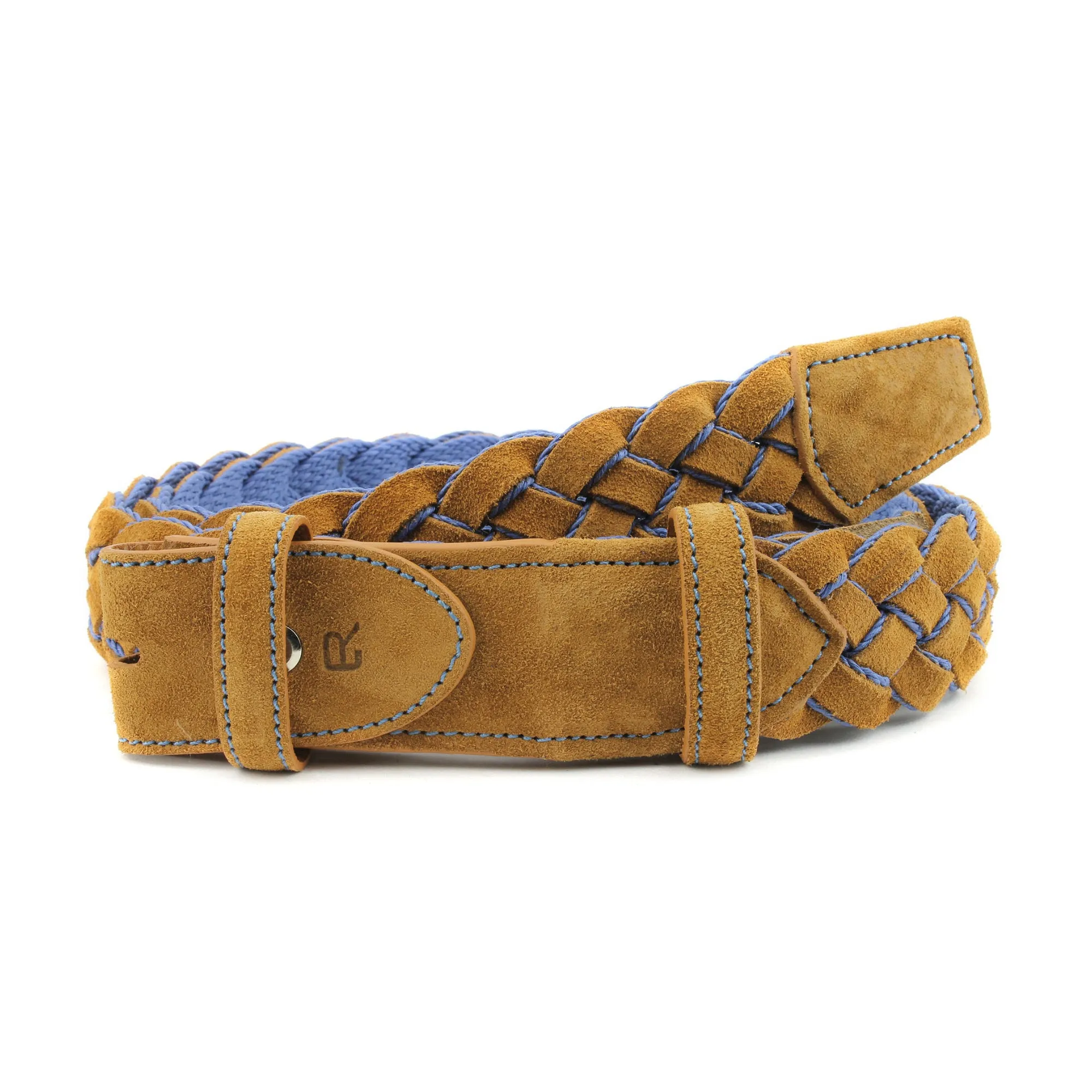 Suede Connery Handweave Belt Strap