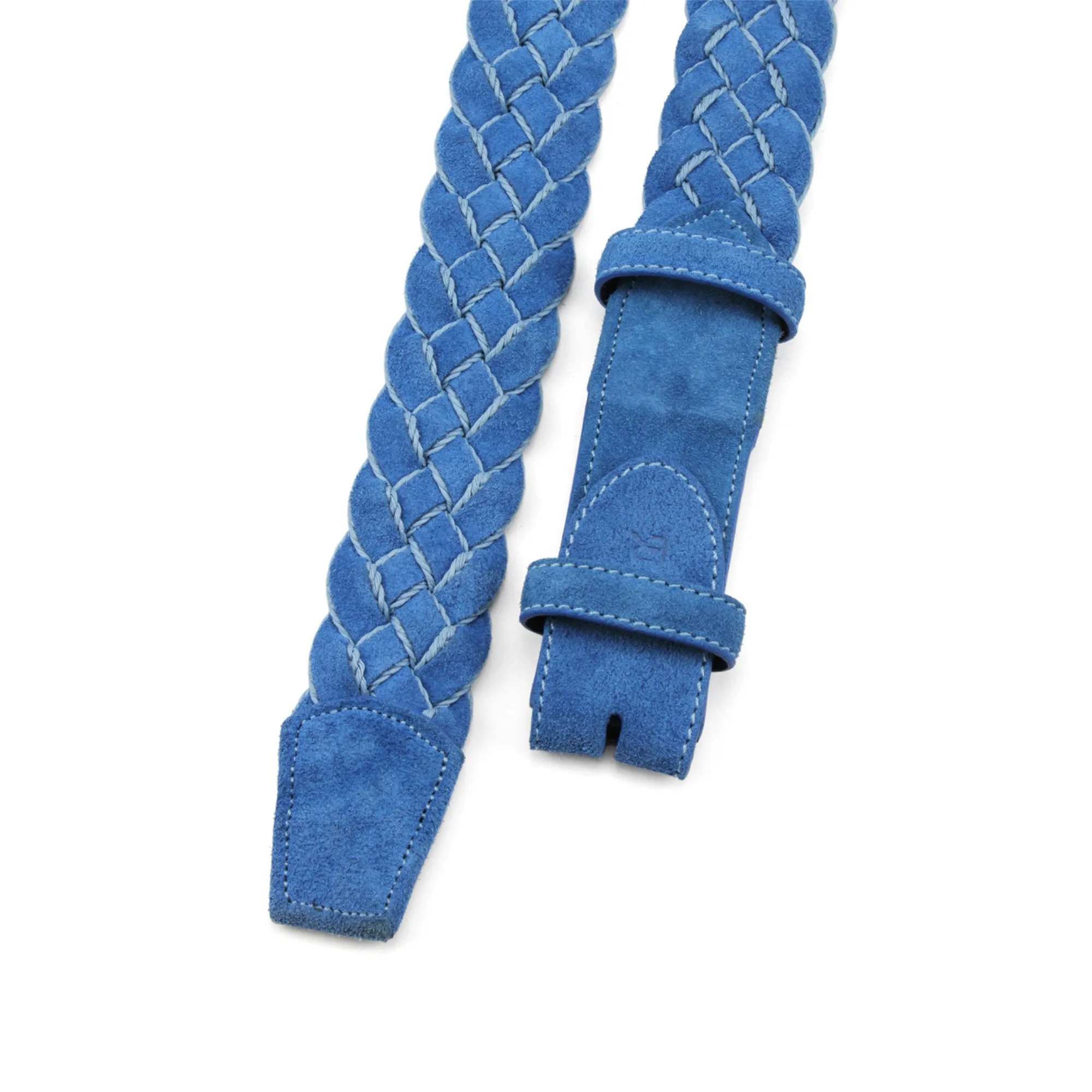 Suede Connery Handweave Belt Strap