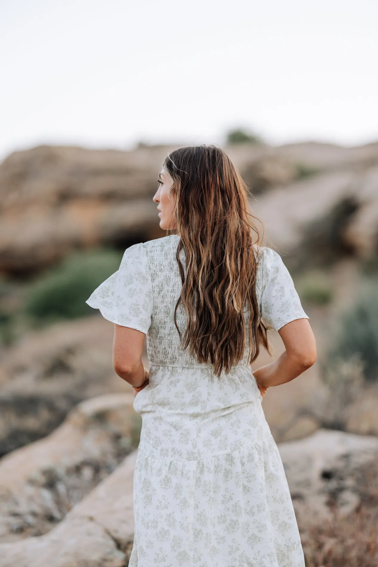 Tayla Dress in Light Green