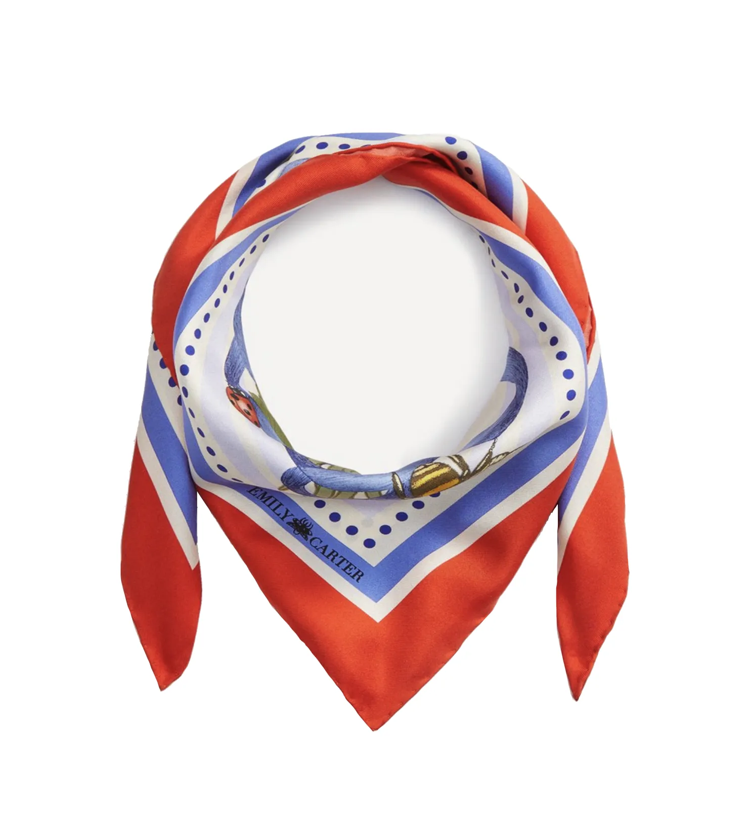 The Meadow Silk Scarf | 65x65cm