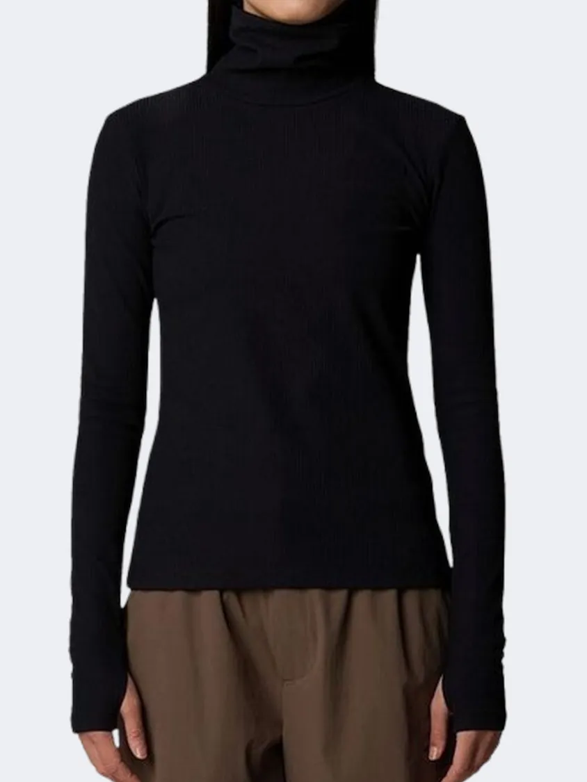 The North Face Turtle Neck Slim Women Lifestyle Long Sleeve Black