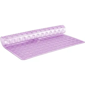 Tranquil Beauty Square Purple Shower Mat 53x53cm/21x21in  Non-Slip, Machine-Wash