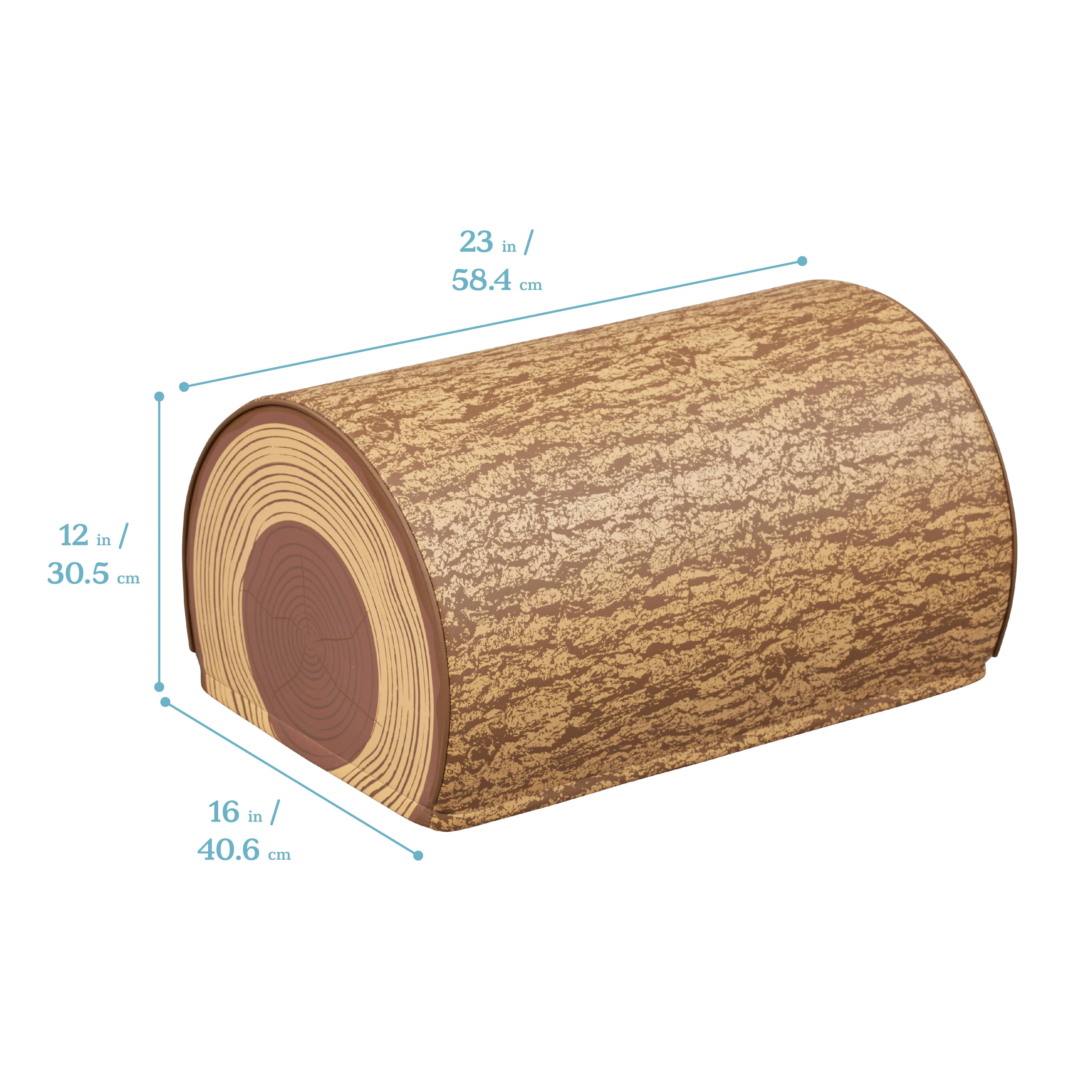 Tree Log Seat, 12in