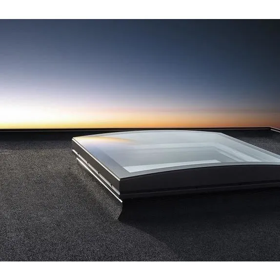 VELUX CFU 100100 1093 Fixed Curved Glass Package 100 x 100 cm (Including CFU Double Glazed Base & ISU Curved Glass Top Cover)