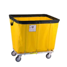 Vinyl Basket Truck with Antimicrobial Liner - 8 Bushel